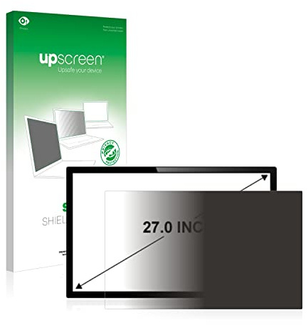 upscreen Blickschutzfilter für Displays 27 (68.6 cm) [582x364 mm, 16:10]