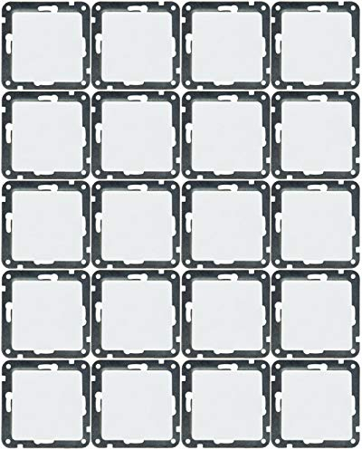 DELPHI Wechsel-Schalter Lichtschalter 20 Stück 230V Unterputz Schalter mit Steckklemme Weiß