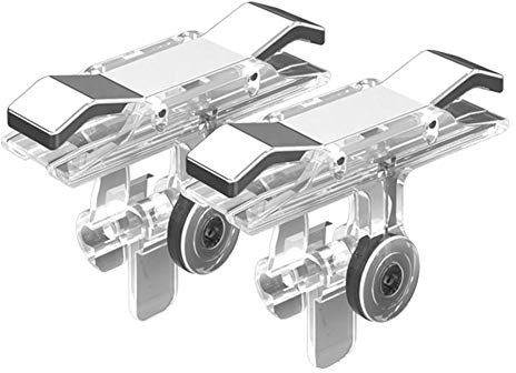 akaddy 2pcs Mobile Game Controller L1R1 Trigger Fire Shooter Aim Button for PUBG