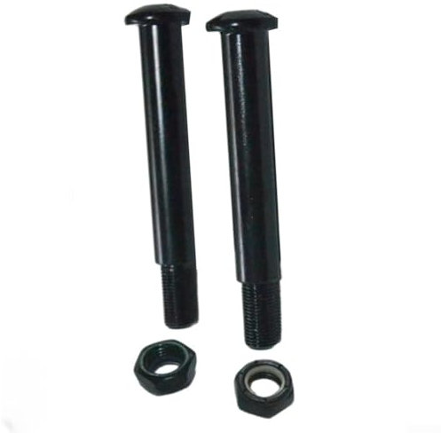 ChicBosomn Treadmill Pedal Bolt, Treadmill Pedal Bolt & Nut Combo, Fitness Elliptical Machine Pedal Axis for Exercise Bikes Fan Bike Gym Part