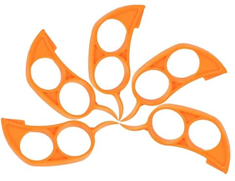 Pelapatate per arancia, strumento per sbucciare l'arancia | 5X Estrattori di agrumi | Affettatrice per verdure, utensili per sbucciare la frutta, gadget da cucina per agrumi, pompelmi, arance, limoni