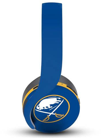 Head Case Designs Offizielle NHL Einfach Buffalo Sabres Vinyl Haut Aufkleber Abziehbild Abdeckung kompatibel mit Sony PlayStation PS Pulse 3D Headset