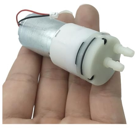 LIUCH 1PCS Micro 370 Water Pump DC 3.7V 5V 7.4V 660ML/Min Carbon Brush Diaphragm Self-Priming Pump USB Small Pump Mini Water Pump(A Type Water Pump)