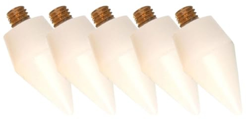 TOVINANNA 5pcs Cire pour Art Diamant, Accessoire Peinture Diamant Embouts en Cire Blanche, Métal Solide, Placement Confortable des Cristaux pour Débutants