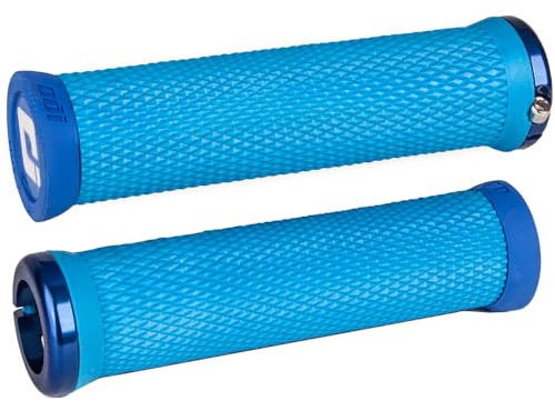 ODI Unisex Odi Mtb Elite Motion Lock On 2.1 Hellblau, 130mm Blaue Klemmringe, D33mtu-u Griffe, hellblau, EU