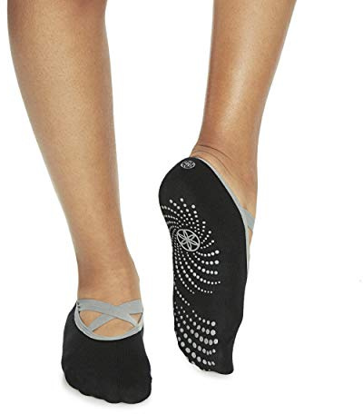 Gaiam Calzini da yoga – antiscivolo adesivi per dita dei piedi, accessori per donne e uomini