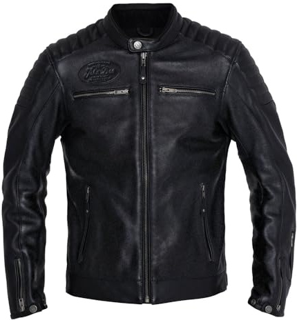 John Doe Motorradjacke Dexter Leather Jacket Lederjacke, M