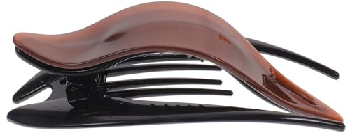 FOYTOKI Large Hair Jaw Clamp Clips for Women and Strong Grip Effect and Good Luster, Acetate Sheet Material, Chic Design for Daily Wear and Celebrations