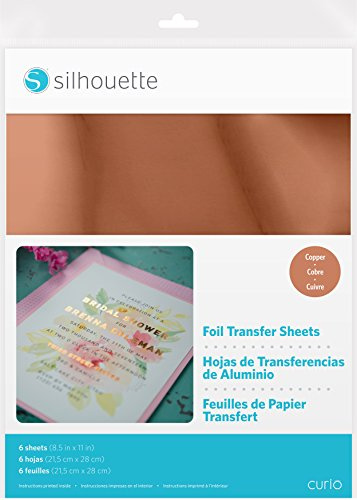 Silhouette America Silhouette Transferfolie 21,6 x 28,9 cm, Kupfer