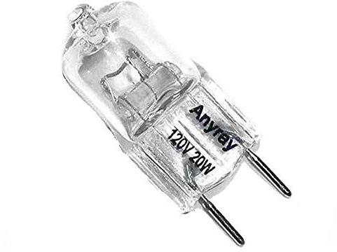 (5)-Bulbs Anyray Replacement Bulbs for Samsung ME18H7045FS Microwave Light Bulb G8 120V 20W