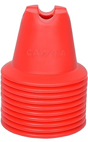 Cawila Mini-Pylone, 10er Set, Mini Markierungskegel