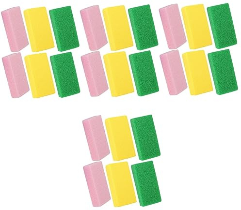 Beavorty 24stücke Teiliges Fuß-bimsstein Entfernung Von Hornhaut Und Abgestorbener Haut Ergonomischer Fußpflege-pediküre-schaber Für Gesunde Und Glatte Füße Bunten Farben