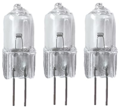WYLIELAMSH Halogenstrahler 10 Stück Superhelle G4 12V 20W Wolfram-Halogen-Glühbirne, Heimdekoration, Innenbeleuchtung 12V,10W
