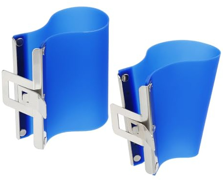 PATIKIL 11oz 12oz 3D Becher Wickeln Silikon Becher Klemme 2Stk Sublimation Silikon Becher Tasse Klemme Vorrichtung für Becher Druck Wärme Transfer Maschine Blau