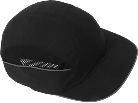 ULTECHNOVO Anti-static Flame-resistant Breathable Safety Helmet Hard Hat Cap Bump Cap Insert Black Long Bill Work Head Protection for Construction Industry