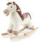 Bieco Plüsch Schaukeltier Pferd Ginger 68cm | Kinder Schaukelstuhl | Baby Schaukel | Schaukel Kleinkind | Schaukeltier Baby | Baby Schaukelwippe ab 9 Monate | Schaukelpferd Holz Spielzeug ab 9M