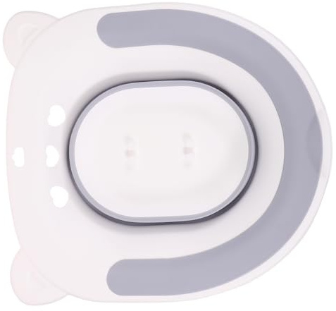 Baluue Postpartale Sitzbadewanne Für Wc Rutschfeste Toilette Ergonomisches Design Grau Für Frauenpflege Nach Geburt Pflegeleicht