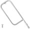 Tubo di ricambio in acciaio inox per griglia a gas Weber Q200 Q2000 Q2200 396000 396001 396002 566002 53060001 54060001