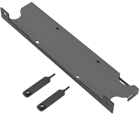 YZONA Winch Mounting Plate Compatible with 2007–2018 Jeep Wrangler JK JKU, Fits 10 x 4.5 Winch Bolt Pattern, Heavy-Duty Steel Bracket, 12000 lb Towing Capacity, Black