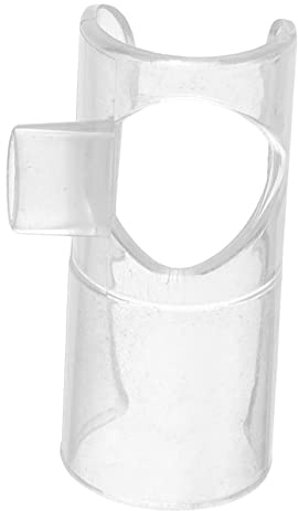 OFFIGAM Nylon mit Geeignet und Einfacher Montage Besserer Luftdichtheit Flötenmundstück für Querflöte für C/d Ton für Anfänger und Professionelle Musiker