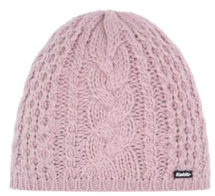 Eisbär Mütze Damen Afra - Merino Wollmütze für Frauen - mit Fleece schützt vor Kälte und Wind - weiche Strickmütze mit Zopfmuster - die Haube für Immer aus Österreich