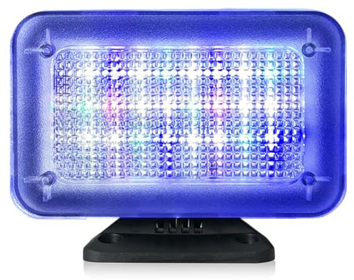 GOMETY Simulador de TV LED con 24 LED y 3 programas, simulador de luz para uso como protección antirrobo, eficiencia energética con temporizador