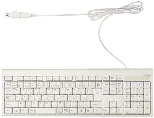 Ourutekku tunt skrivbordstangentbord 109 japansk tangent vit OWL-KB109NC (W) (japan import)