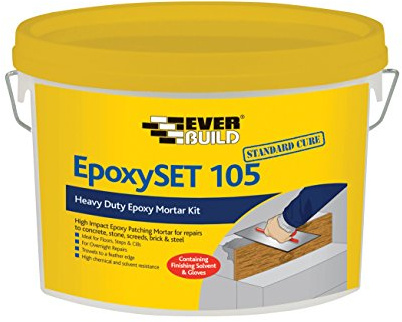 Everbuild EPOX10514 EVERBLD 105 EPOXYSET Standard 14KG | A Three-Part General Purpose Repair Mortar