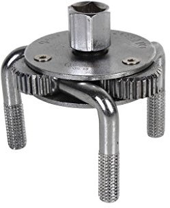 Cofan Llave de filtros autorregulable | Con tres patas | Para medidas de diámetro desde 65 mm hasta 110 mm