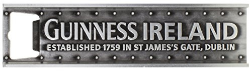 Imán del abrebotellas del metal del estilo de la viga de Guinness con el texto de Guinness Irlanda