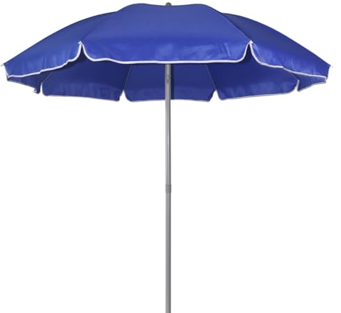 Trend Line Sonnenschirm blau Ø 180 cm UV-Schutz: 60+ Sonnenschutz Strandschirm