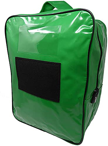 Bolsa, Valija de PVC para Transporte de Documentos y Valores. Medidas: 32 cm x 42 cm x 20 cm. (Verde)