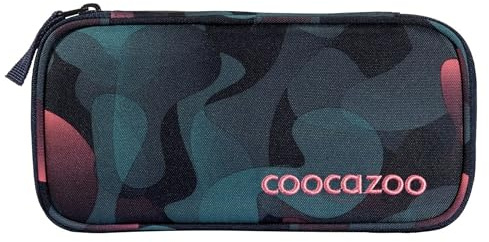 coocazoo Schlampermäppchen, Schlamperetui, Zirkelfach, Geodreieckfach, Stundenplanfach, herausnehmbarer Stiftehalter, zusätzliches Reißverschlussfach, ab der 3. Klasse