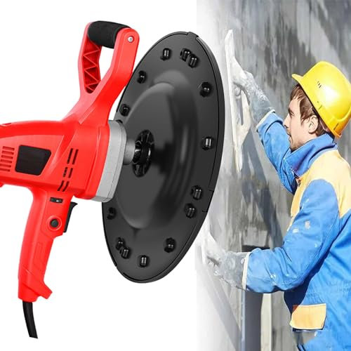 Máquina eléctrica para Alisar Paredes con Cemento, espátula eléctrica para mortero, Cemento y Masilla, Mezcla automática para enlucido.