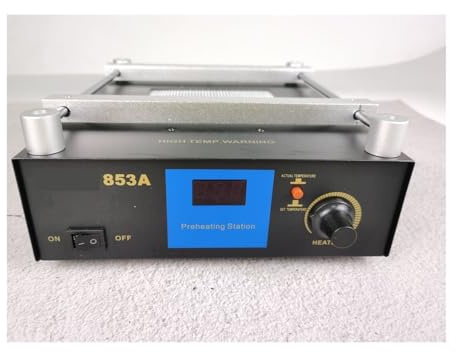 VCHICS Station de soudage numérique de préchauffage 853A 50HZ, Station de retouche ESD BGA Haute Puissance, dessoudage de PCB, préchauffage IR