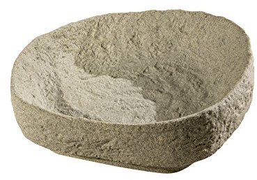 GreenLife Pflanzschale für Dekor-Regenspeicher Hinkelstein, sand, 47 x 47 x 16 cm, G0000429