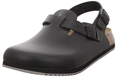 Birkenstock Professional Tokyo, Unisex Adult Clogs, Black/White, 9 UK