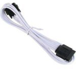 BitFenix Molex - SATA Power 45 cm - Cable para Fuente de alimentación, Negro y Blanco