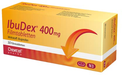 IBUDEX 400 mg Filmtabletten 50 St