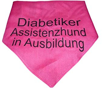Hundehalstuch Diabetiker Assistenzhund in Ausbildung