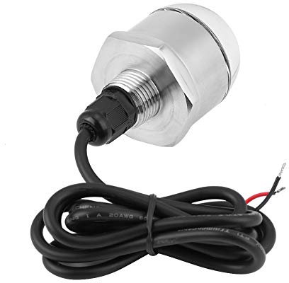 Unterwasser LED Lampe Blau Rund 12V und Ablaufstopfen Edelstahl 304, Yate Marine