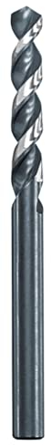 kwb Hi-NOX HSS M2 - Punta per metallo Ø 4,8 mm, con speciale taglio a punta per foratura a risparmio energetico in acciaio inox con avvitatore a batteria e trapani, Longer Battery Life