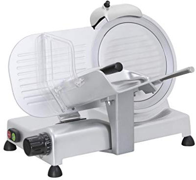 Reber - Affettatrice elettrica LF25, lama 250 mm fusione alluminio, 140W