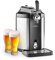 Klarstein Skal - universelle Bier-zapfanlage, Zapfanlage mit integriertem Bierkühler, Kühlung auf 2-12 °C, Bier zapfanlage 5 liter mit Kühlung. thermoelektrisches Kühlsystem, 38 dB, grausilber