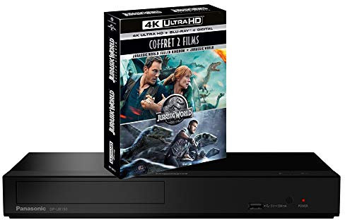 Panasonic DP-UB150 MULTIREGION Bundle with Jurassic World 2 Movie Collection 2 Ultra HD 4K Blu-ray Disc
