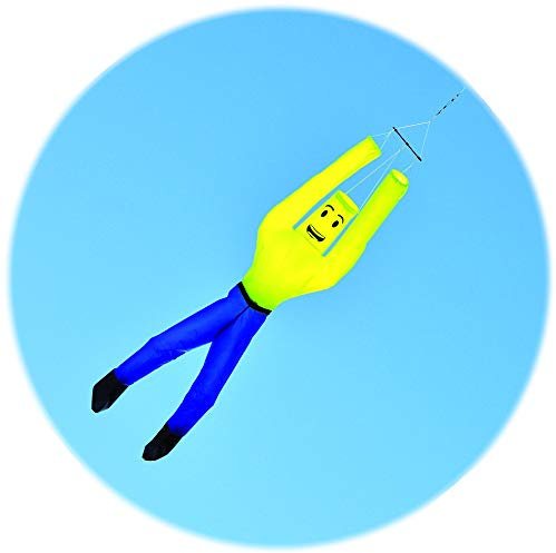 Spirit of Air Cloud Dude Windsock - Fluorescent Yellow