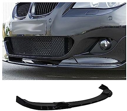 TULSIE Auto-Stoßfänger-Umlenker-Diffusorlippen-Kinnsplitter-Körper-Kit Für B&MW 5er E60 Für M-Technik 2003–2010 Frontspoiler-Chassis-Abweiser Front Stoßstangen Spoilerlippe Diffusor