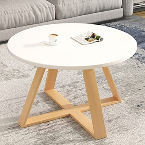 Moderner Wohnzimmer-Couchtisch, Couchtisch/Beistelltisch/Beistelltisch, Couchtisch, Couchtisch, Holzrahmen, Wandtisch, runder Kleiner Couchtisch, Aufbewahrung für Zimmer, Wohnzimmertisch, Es
