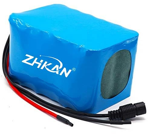ZHIKAN 24V Bicicletas eléctricas 8Ah/10Ah/15Ah Batería de Litio 6a3p/6s4p/6a5p 25.2v Bicicleta eléctrica Ciclomotor/Eléctrico/Batería de Iones de Litio con + Cargador (24v 15ah)