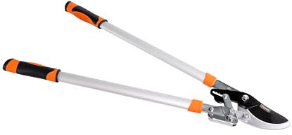 Kippen 6171A - Cesoie Troncarami con Meccanismo a Cricchetto e Tagliente Bypass. Manici in Alluminio Pressofuso.